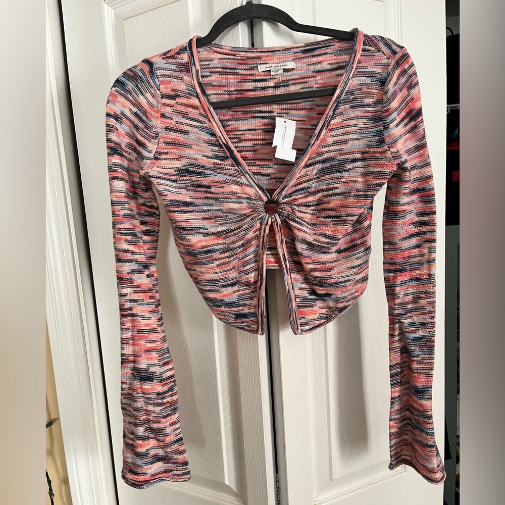Sexy Long Sleeve. Light Weight Flowy. New with Tags